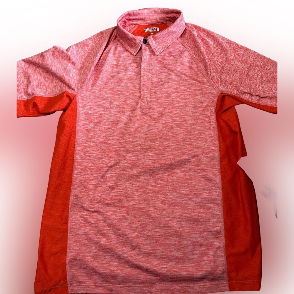 Men’s Duluth Trading Company Orange Polo Shirt